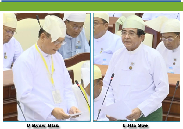 (က)- ဦးလှဆွေ(ပုဗ္ဗသီရိမဲဆန္ဒနယ်)-မေးခွန်း