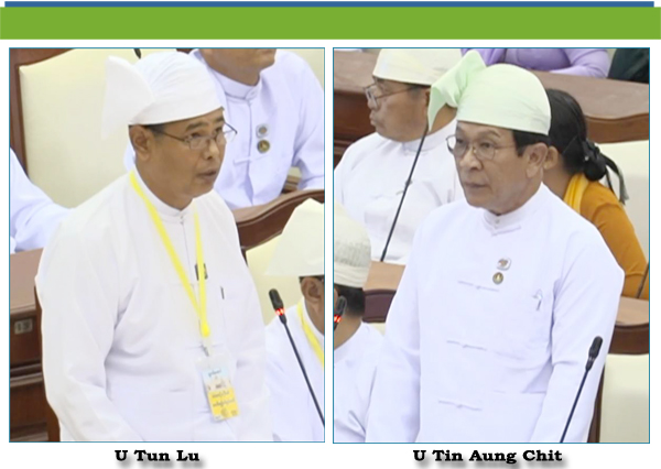 (က)-ဦးတင်အောင်ချစ်(အောင်လံမဲဆန္ဒနယ်) မေးခွန်း